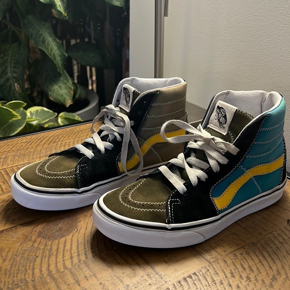 VANS "Off The Wall" 508731 Skate High Sneakers Shoes Men's Sz 4.5